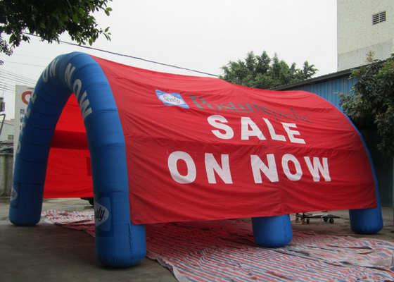 OEM Custom Blow Up چادر، چشمه چشمه چشمه خانواده تورم 8x6x4.5m ابعاد