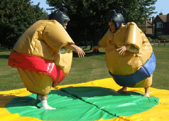 لباس بزرگسالان Sumo مبارزه با لباس، Suumo Suit لباس بدون بوی تند و زننده PVC پرده