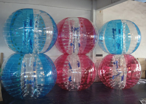 توپ حباب رنگارنگ توپ Zorbing فوتبال بامبو برای بازی در فضای باز