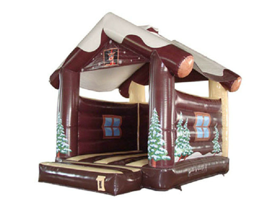 4m طول PVC کریسمس بادوام، تورم Jump House Resistance