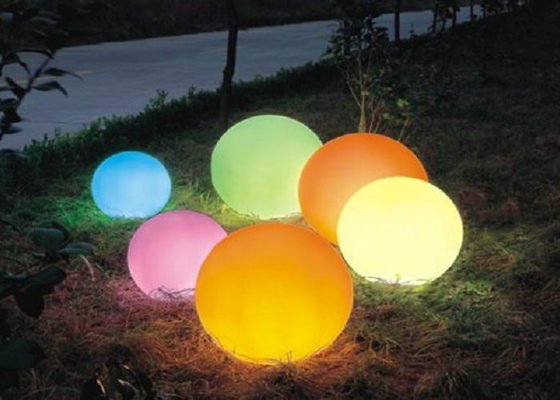 چراغ رنگی چراغ تزئینی تورم PVC Helium بالن هوا برای تبلیغ آسمان
