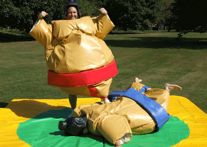 لباس بزرگسالان Sumo مبارزه با لباس، Suumo Suit لباس بدون بوی تند و زننده PVC پرده