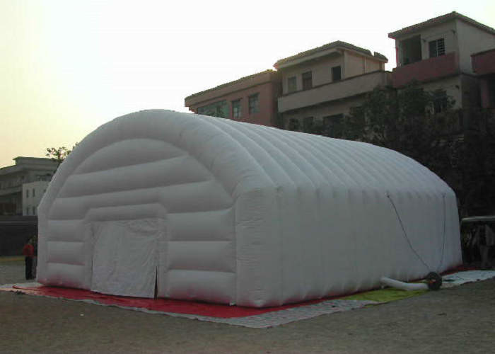 رنگ پلاستیکی PVC تورم Tent 10mx6m 8mx4m بزرگ فضای حاوی CE اطمینان